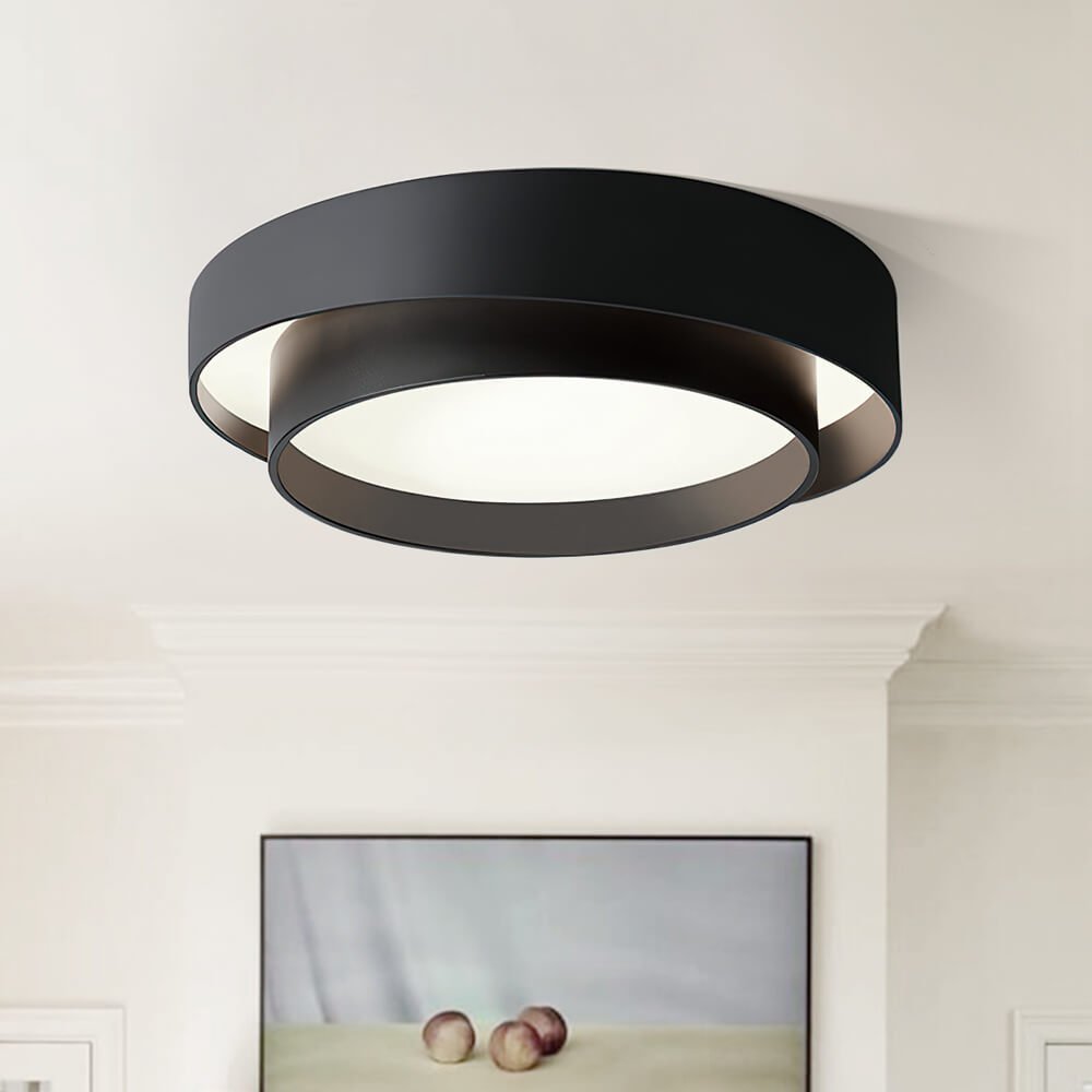 Lampada da soffitto a LED a cerchi concentrici creativi