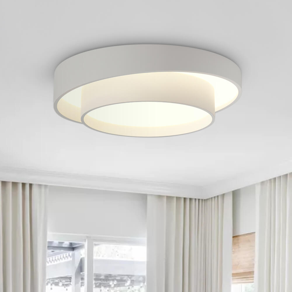 Lampada da soffitto a LED a cerchi concentrici creativi