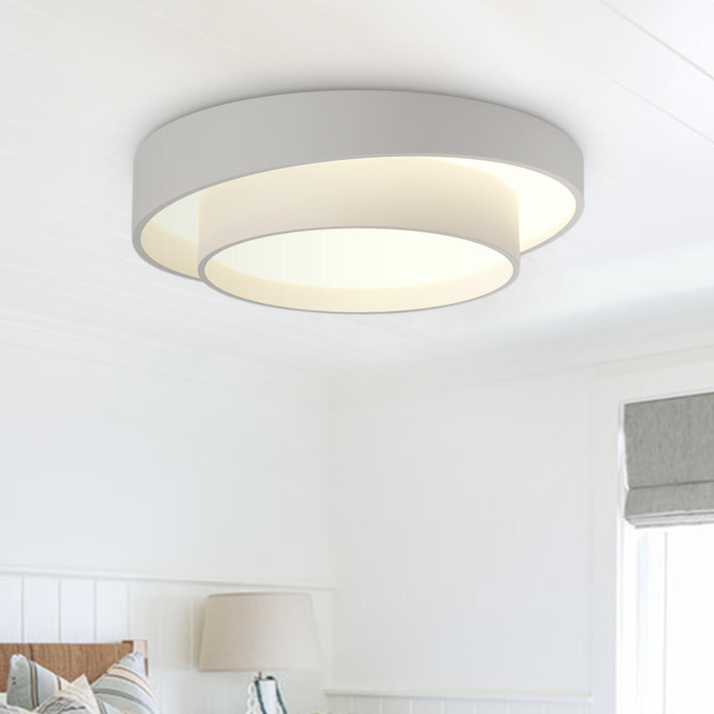 Lampada da soffitto a LED a cerchi concentrici creativi