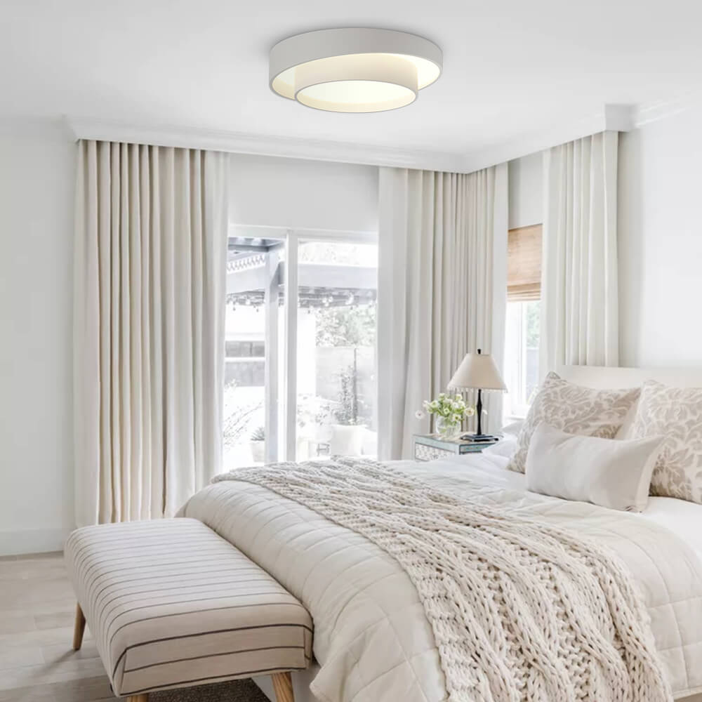 Lampada da soffitto a LED a cerchi concentrici creativi