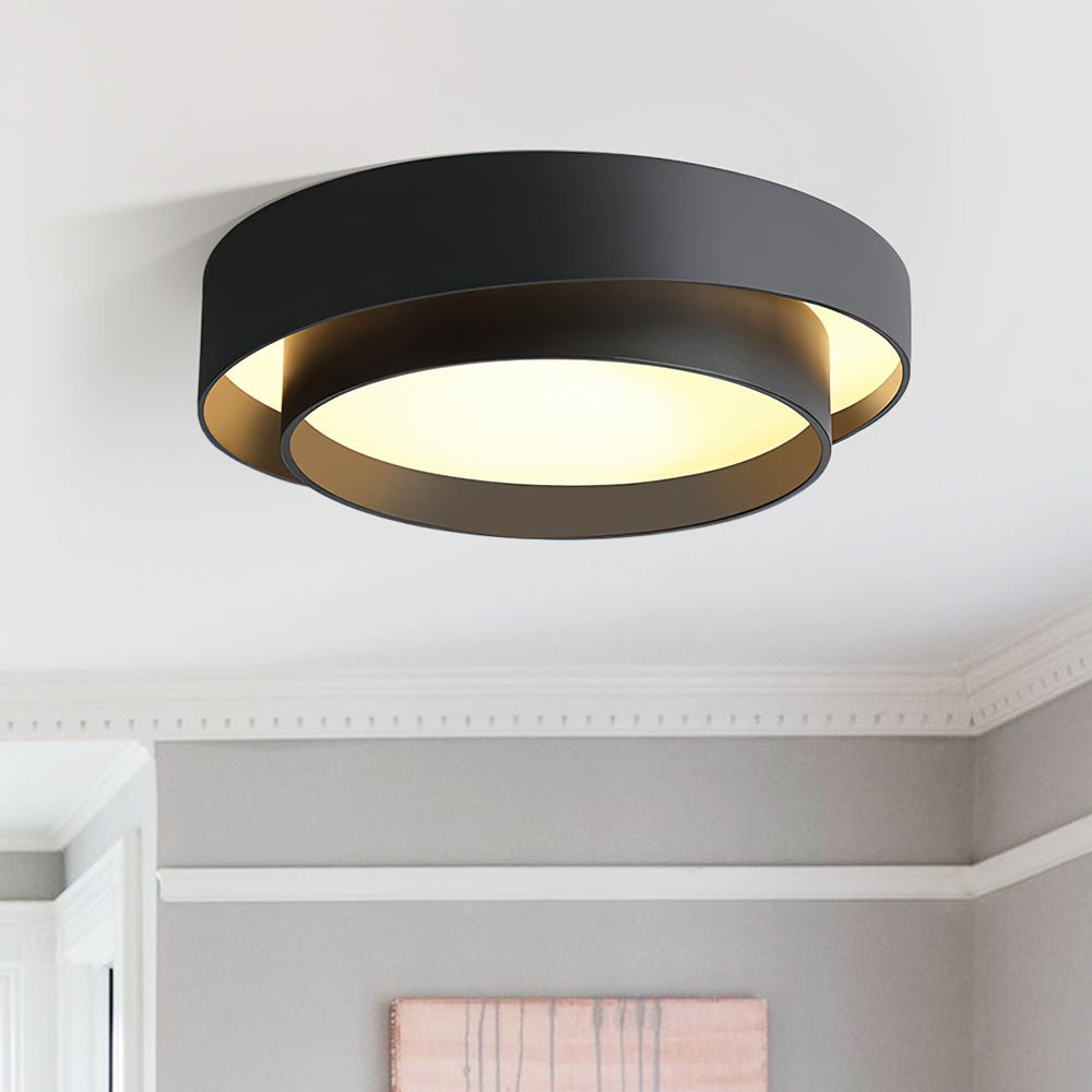 Lampada da soffitto a LED a cerchi concentrici creativi