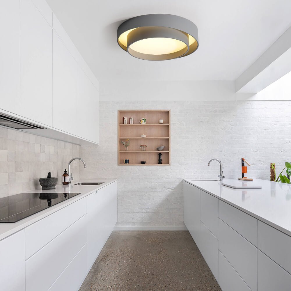 Lampada da soffitto a LED a cerchi concentrici creativi