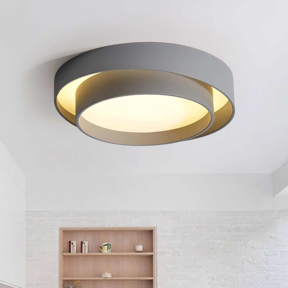 Lampada da soffitto a LED a cerchi concentrici creativi