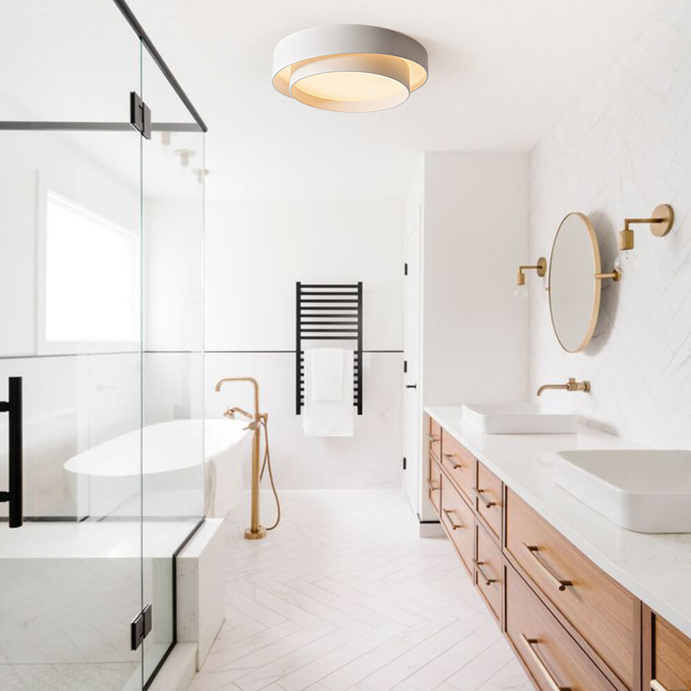 Lampada da soffitto a LED a cerchi concentrici creativi