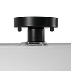 Lampada a soffitto in tessuto a strati con 1 luce in lino gabbiano stile medievale francese