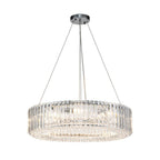 Lampadario a Drummo in Cristallo di Lusso Glam da 8 Luci