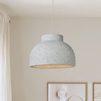 Lampadario a cupola Wabi Sabi a 1 luce fatto a mano