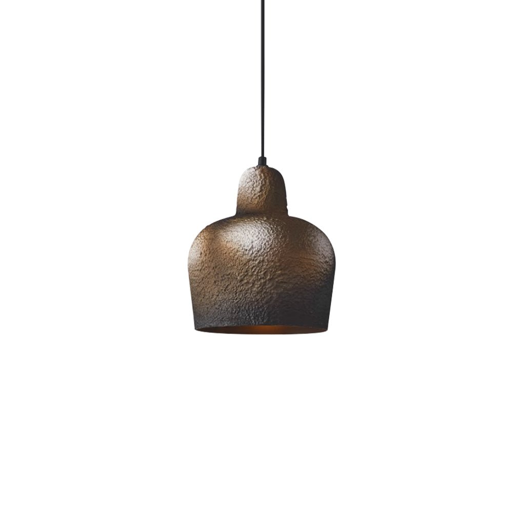 Lampada a sospensione a campana in stile giapponese con 1 luce per tavolo da pranzo
