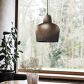 Lampada a sospensione a campana in stile giapponese con 1 luce per tavolo da pranzo