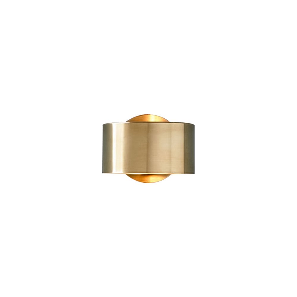 Applique da Parete Oro a 1 Luce Stile Mid-Century per Camera da Letto