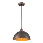 Lampada a Sospensione Industriale in Metallo Stile Mid-Century Modern