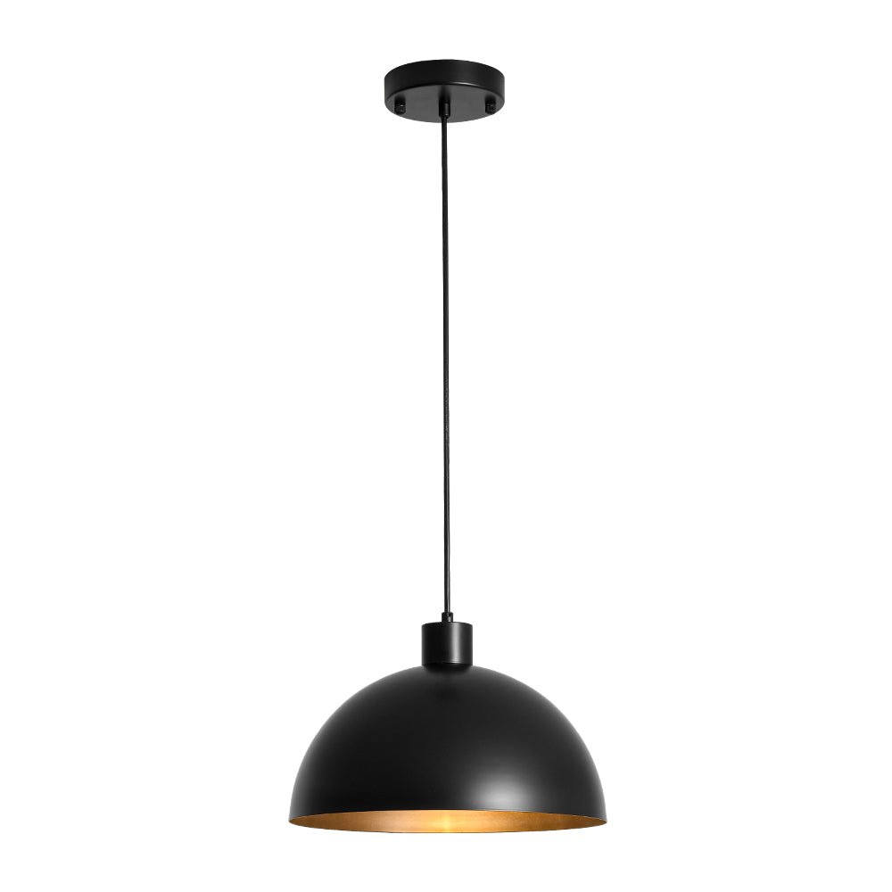 Lampada a Sospensione Industriale in Metallo Stile Mid-Century Modern