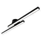Minimalista Plafoniera a Striscia LED a 2 Luci
