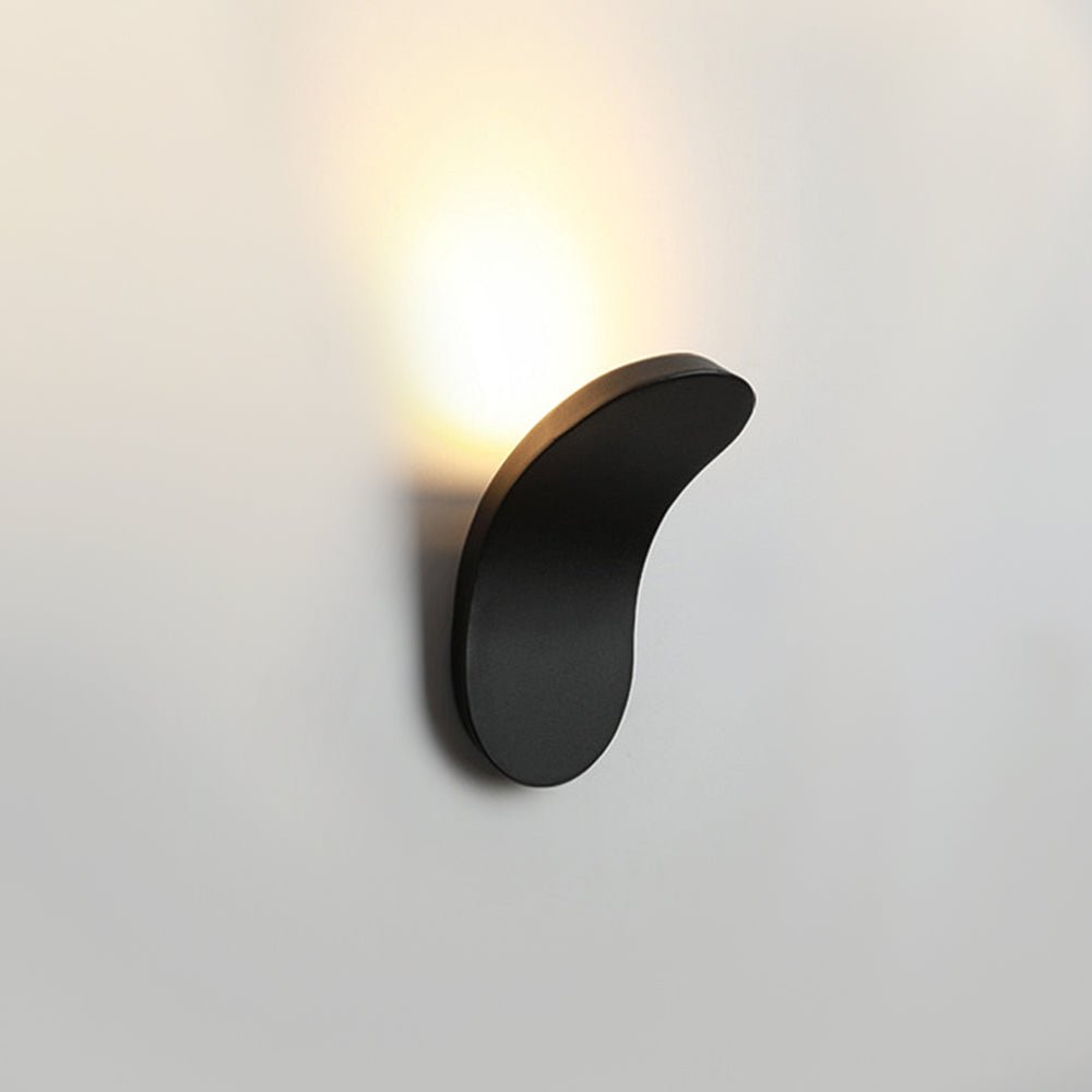 Applique da parete LED curva minimalista da comodino