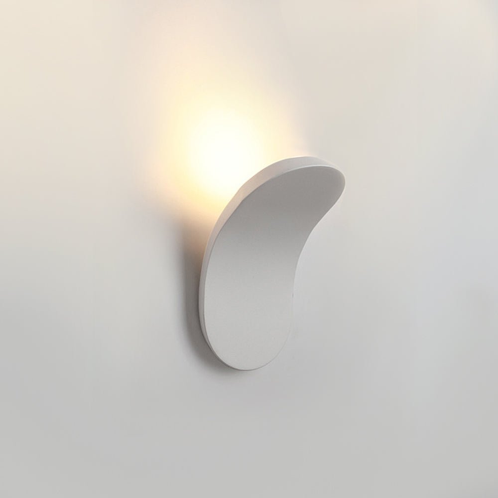 Applique da parete LED curva minimalista da comodino