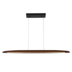 Minimalista Fattoria Sospensione Lineare Led in Legno a 1 Luce
