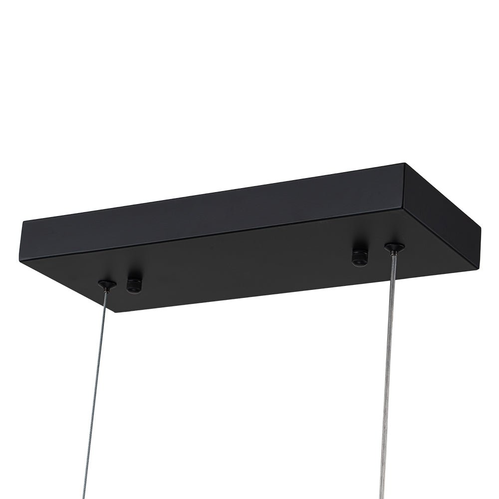 Minimalista Fattoria Sospensione Lineare Led in Legno a 1 Luce