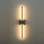 Lampada da Parete Lineare a LED Minimalista con Canopy Quadrato