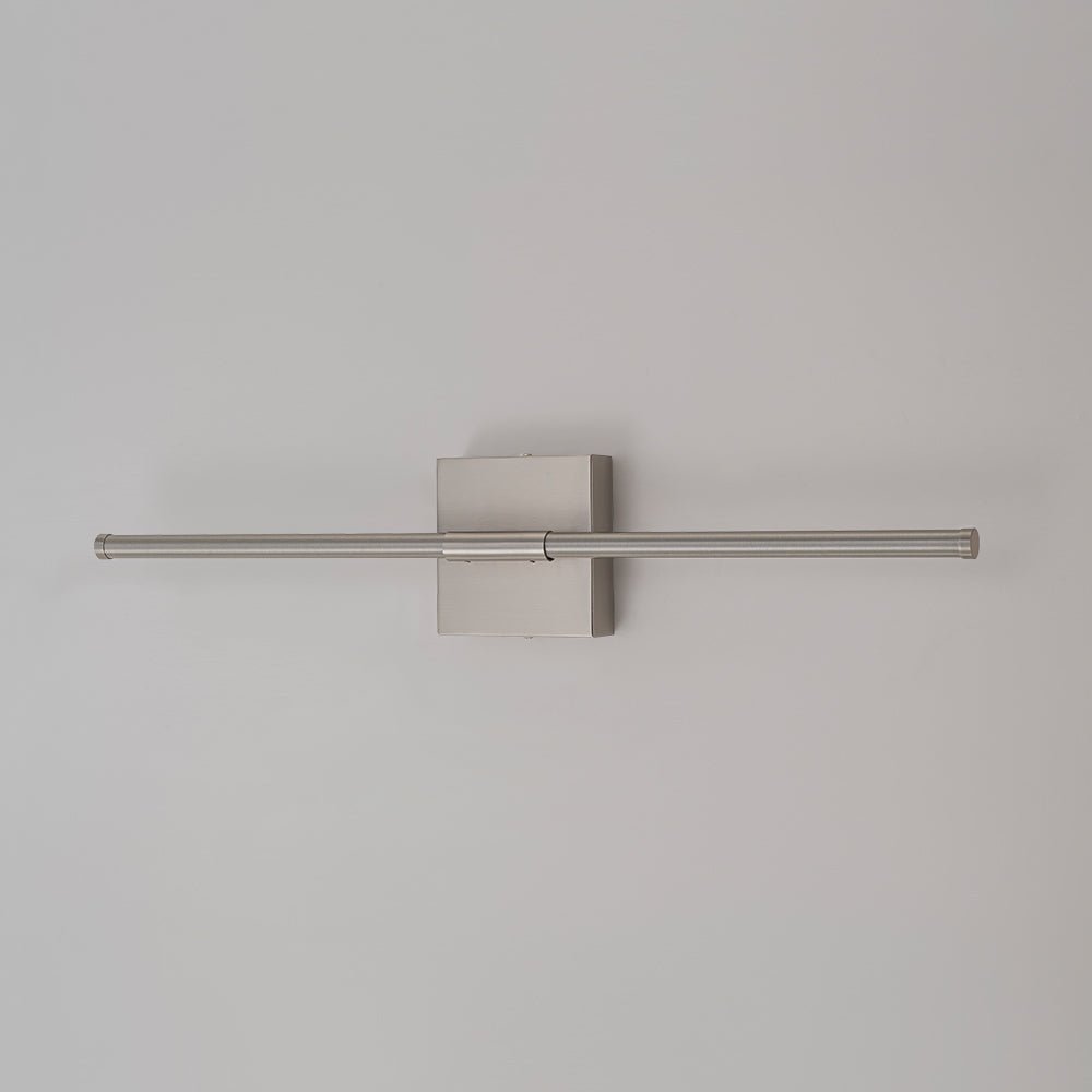 Lampada da Parete Lineare a LED Minimalista con Canopy Quadrato
