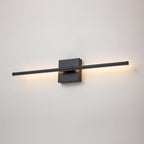 Lampada da Parete Lineare a LED Minimalista con Canopy Quadrato