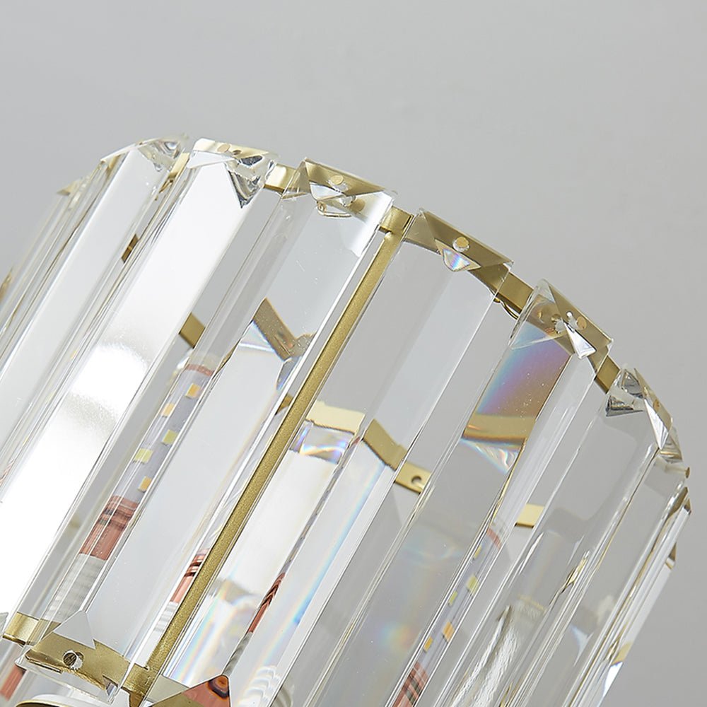 Moderna Lampada da Soffitto Mini Cristallo Semifissa a 1 Luce