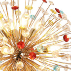 Moderno Lampadario Colorato a 12 Luci Dente di Leone Giocoso