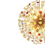 Moderno Lampadario Colorato a 12 Luci Dente di Leone Giocoso