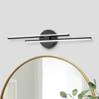 Moderna Lampada da Vanity Lineare a LED a Strisce a 2 Luci in Luce Fredda