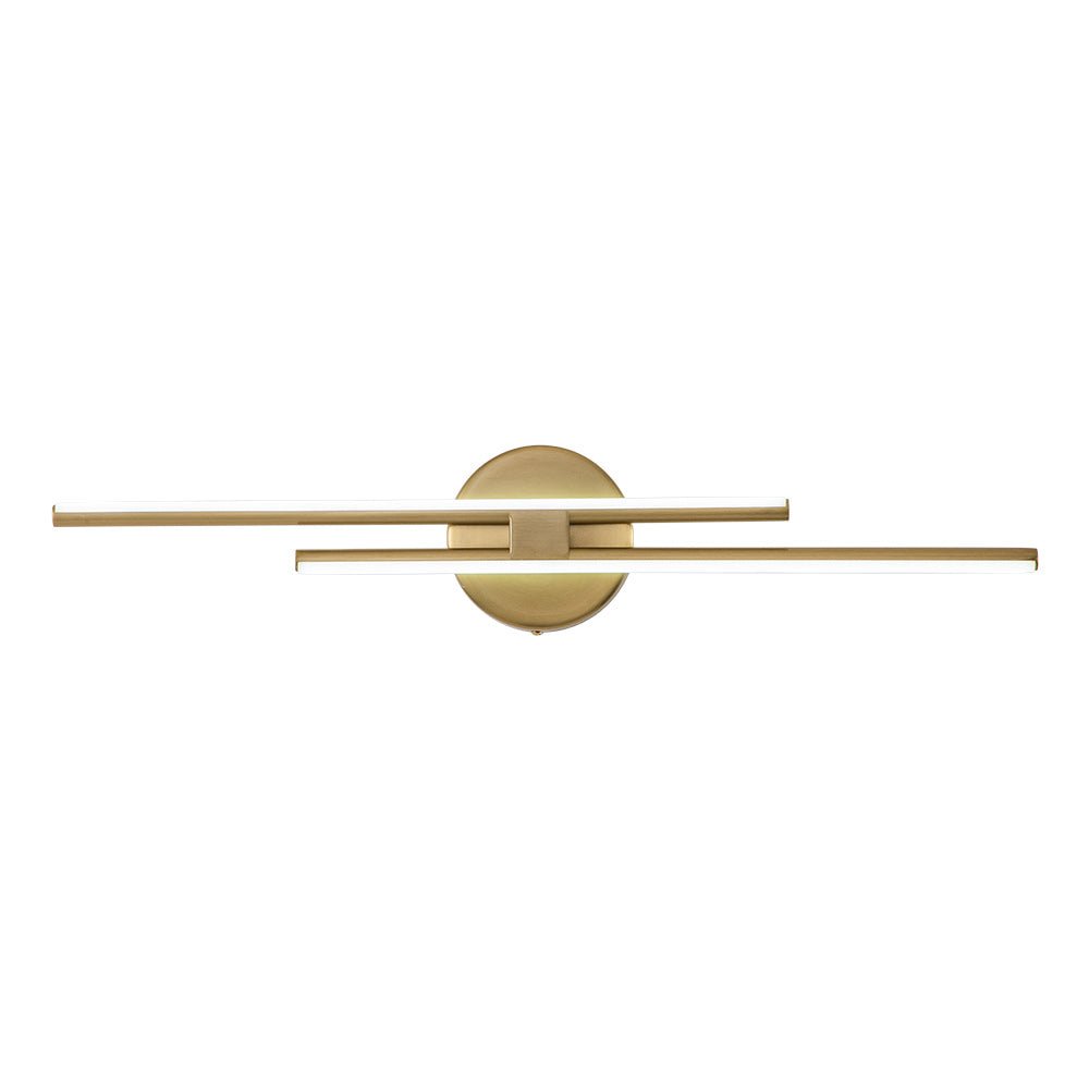 Moderna Lampada da Vanity Lineare a LED a Strisce a 2 Luci in Luce Fredda