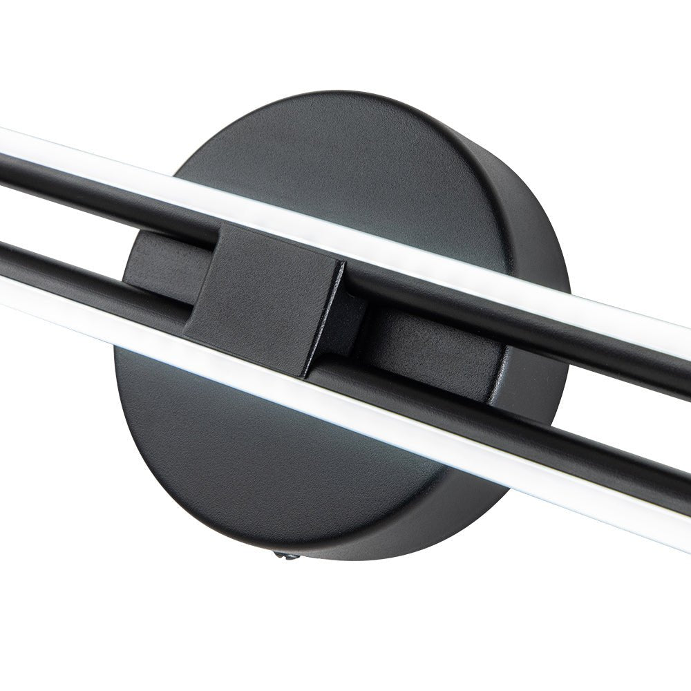 Moderna Lampada da Vanity Lineare a LED a Strisce a 2 Luci in Luce Fredda
