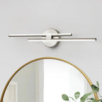 Moderna Lampada da Vanity Lineare a LED a Strisce a 2 Luci in Luce Fredda