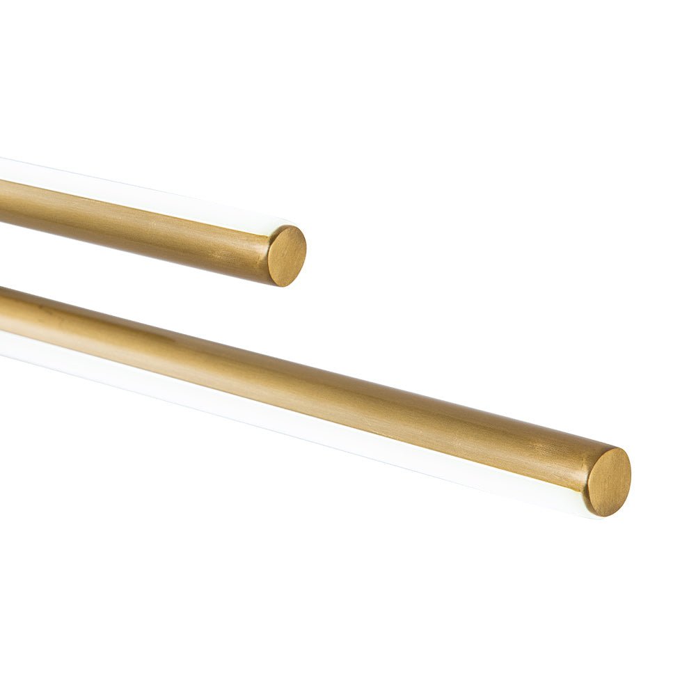Moderna Lampada da Vanity Lineare a LED a Strisce a 2 Luci in Luce Fredda