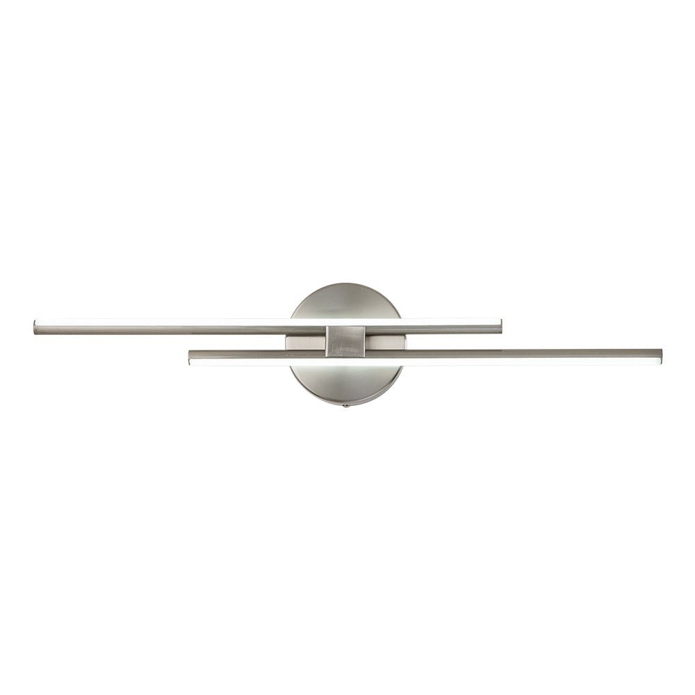 Moderna Lampada da Vanity Lineare a LED a Strisce a 2 Luci in Luce Fredda