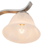 Moderna Applique da Bagno a Campana in Marmo con 4 Luci