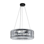 Moderno Lampadario a Sfera in Vetro con 6 Lumi