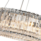 Moderno Lampadario a Sfera in Vetro con 6 Lumi