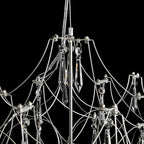 Moderno Creativo LED Cristallo Lucciola Luster Lampadario Stellato