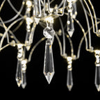 Moderno Creativo LED Cristallo Lucciola Luster Lampadario Stellato