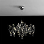 Moderno Creativo LED Cristallo Lucciola Luster Lampadario Stellato