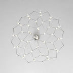 Moderno Creativo LED Cristallo Lucciola Luster Lampadario Stellato