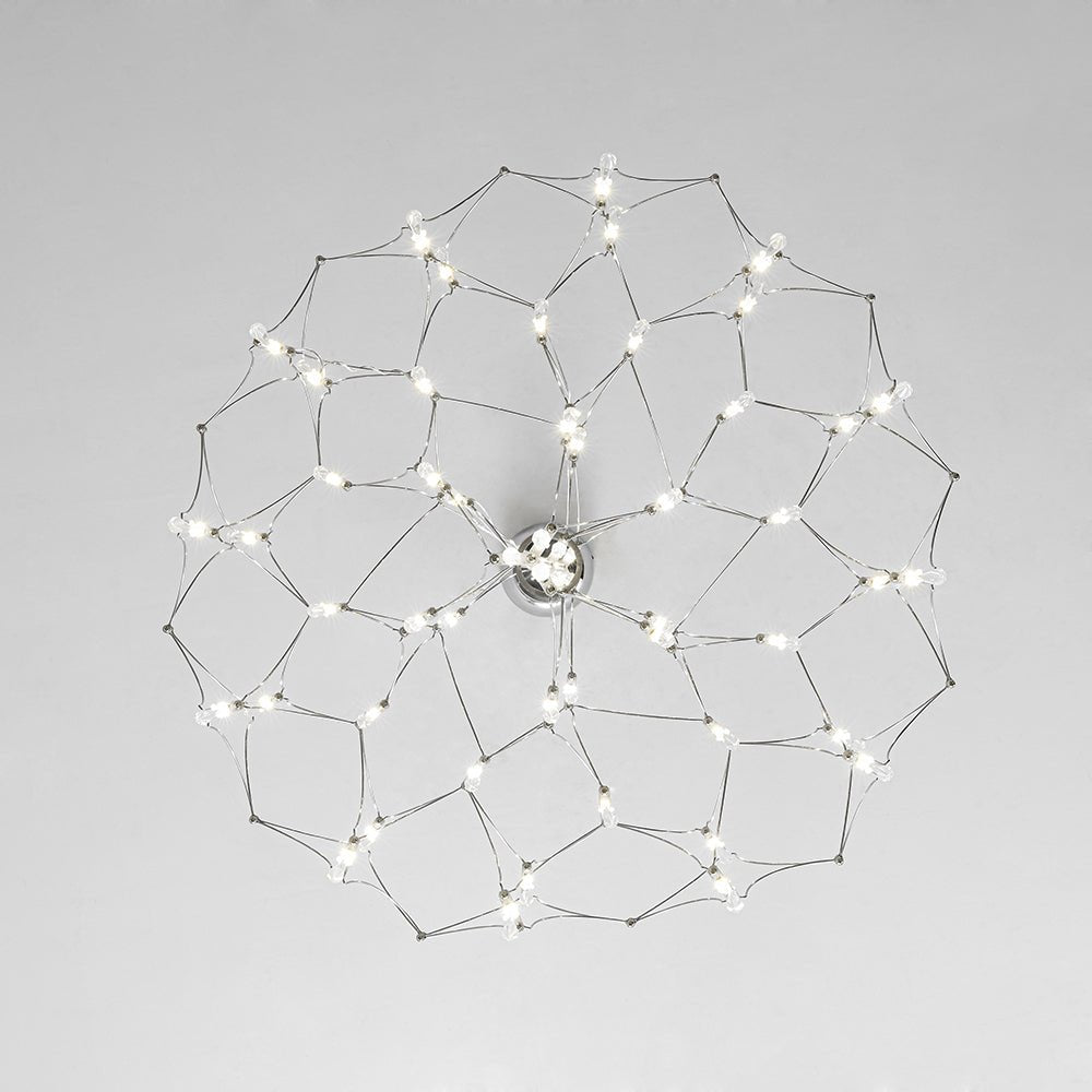 Moderno Creativo LED Cristallo Lucciola Luster Lampadario Stellato