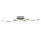 Moderno Lampadario LED Curvo Semi Flush per Bagno