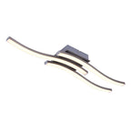 Moderno Lampadario LED Curvo Semi Flush per Bagno