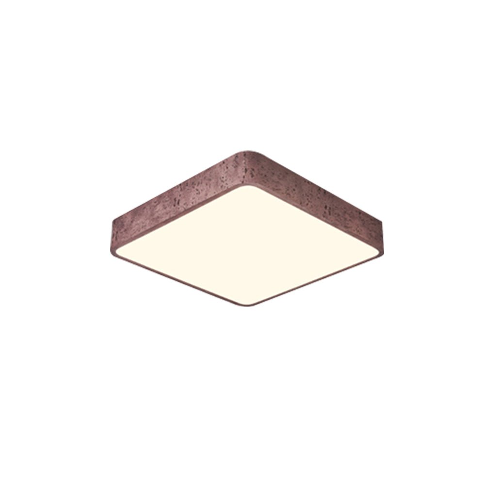 Montaggio a Soffitto Quadrato LED in Resina Moderna