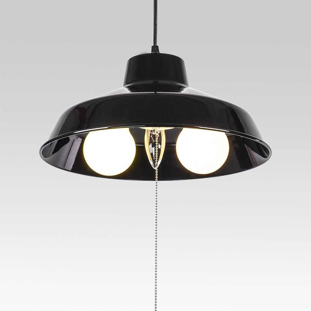 Lampadario a cupola moderna con 3 luci