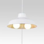 Lampadario a cupola moderna con 3 luci