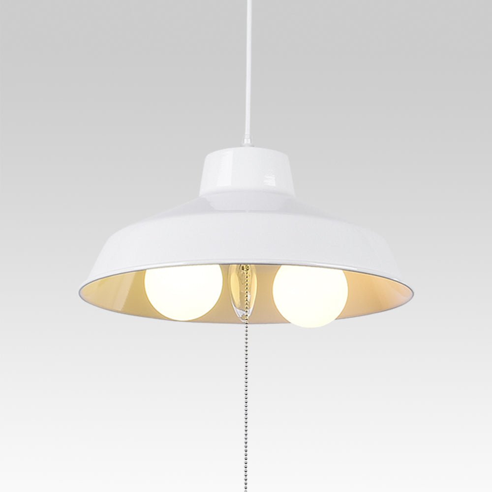 Lampadario a cupola moderna con 3 luci