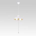 Lampadario a cupola moderna con 3 luci