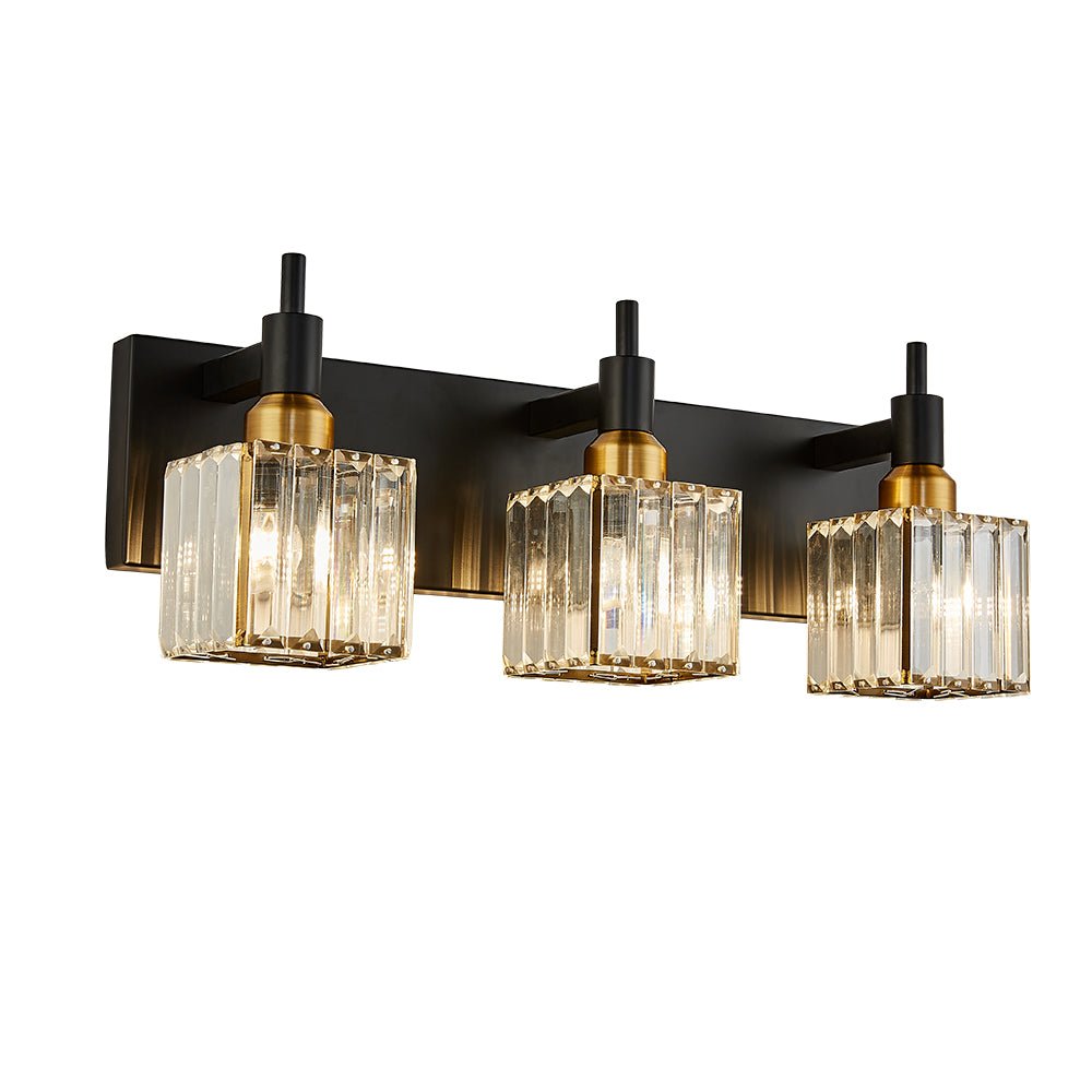 Moderna Luce da Parete per Bagno in Cristallo di Lusso