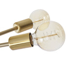 Moderno Semi Flush Mount Sputnik a 6 Luci in Stile Mid-Century